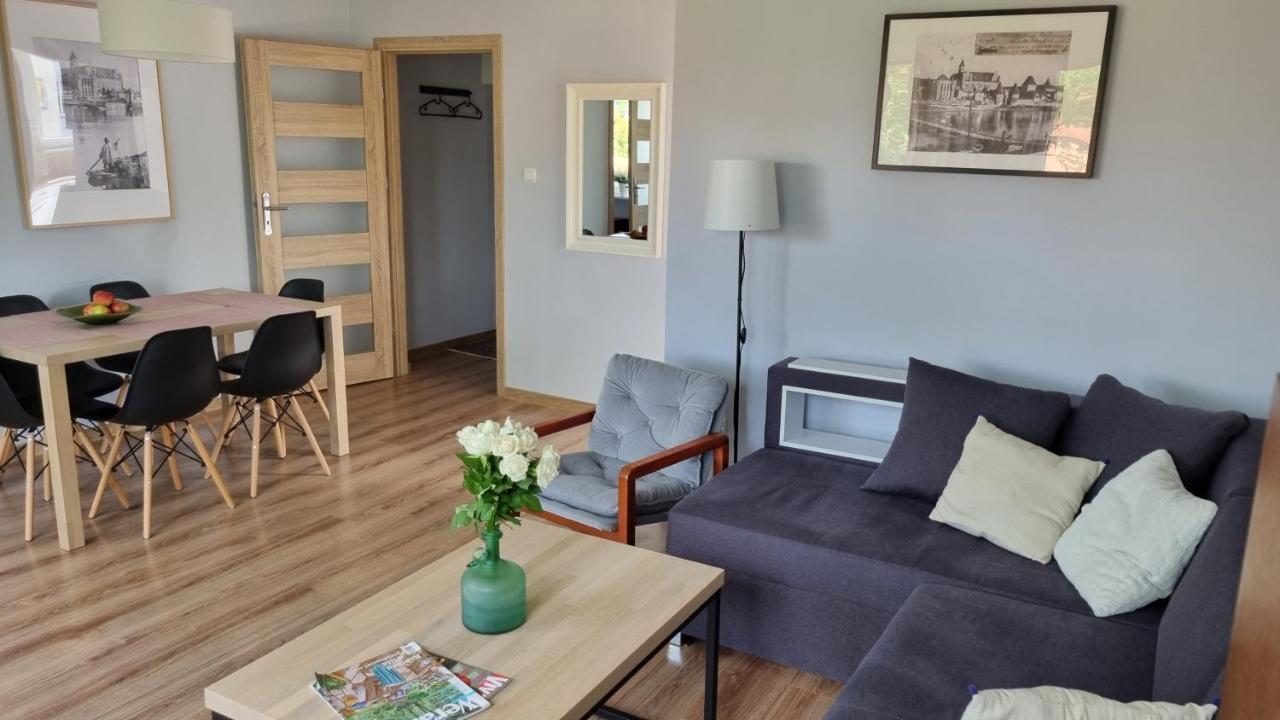 Apartament Okno Na Zamek 말보르크 외부 사진